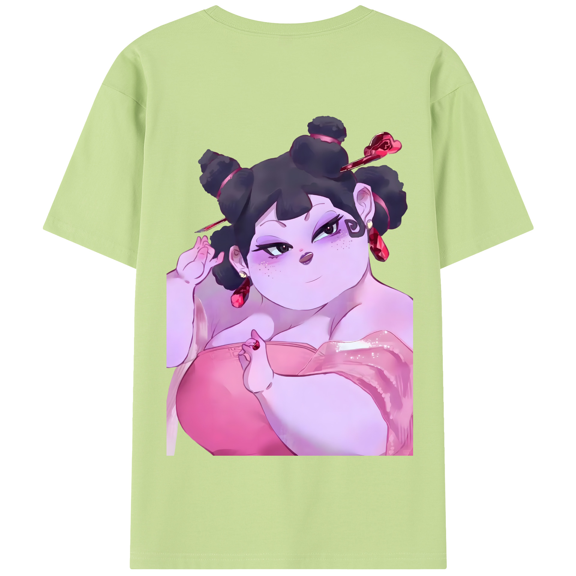Ne Zha 2 ナタ 魔童の大暴れ 綿100％半袖Tシャツ（背面プリント）